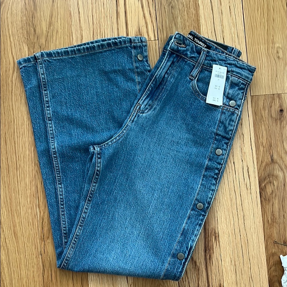 Social Tourist: Blue Denim Jeans